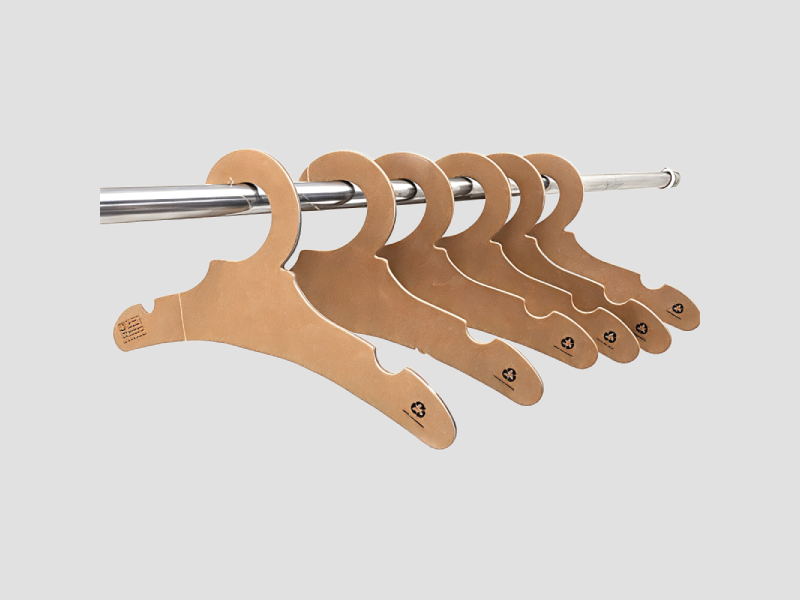 Custom paper board hanger