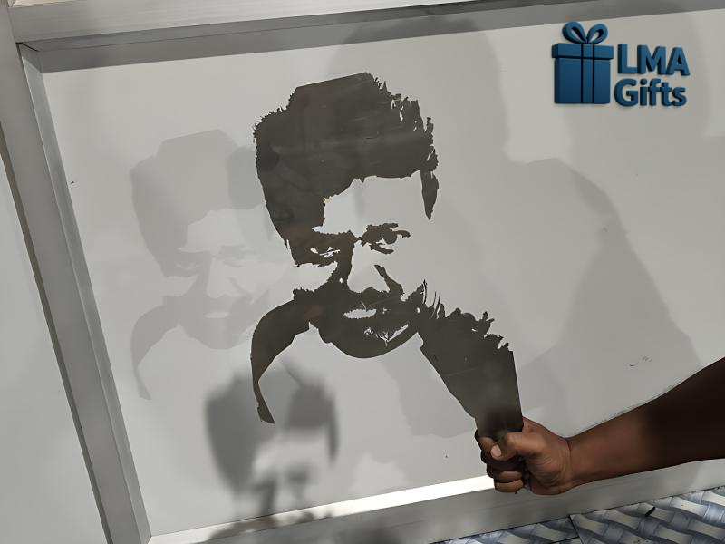 Laser Cut Metal Shadow Art Frame For Interior Decor