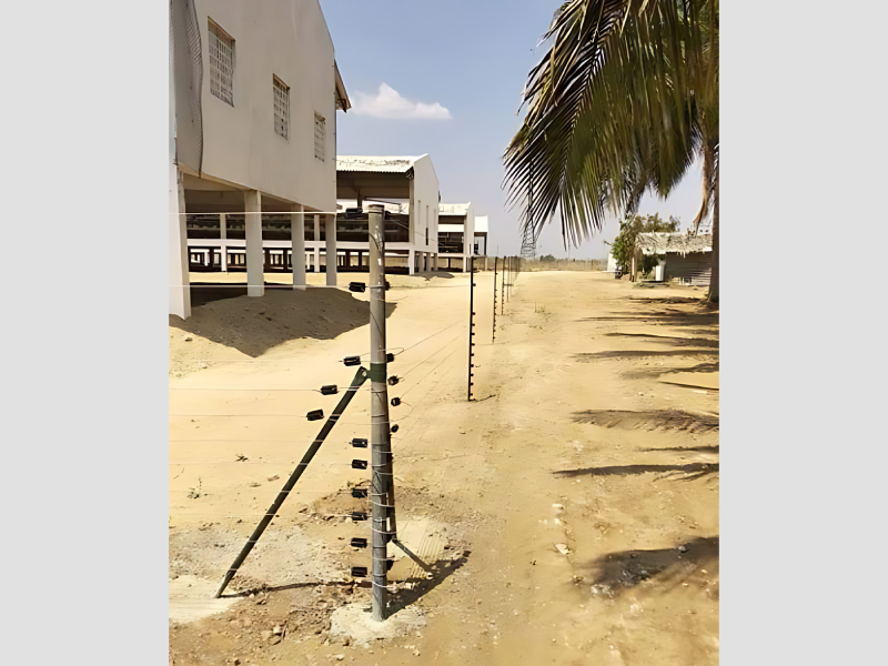 Solar Fence Energizer System For Perimeter Security