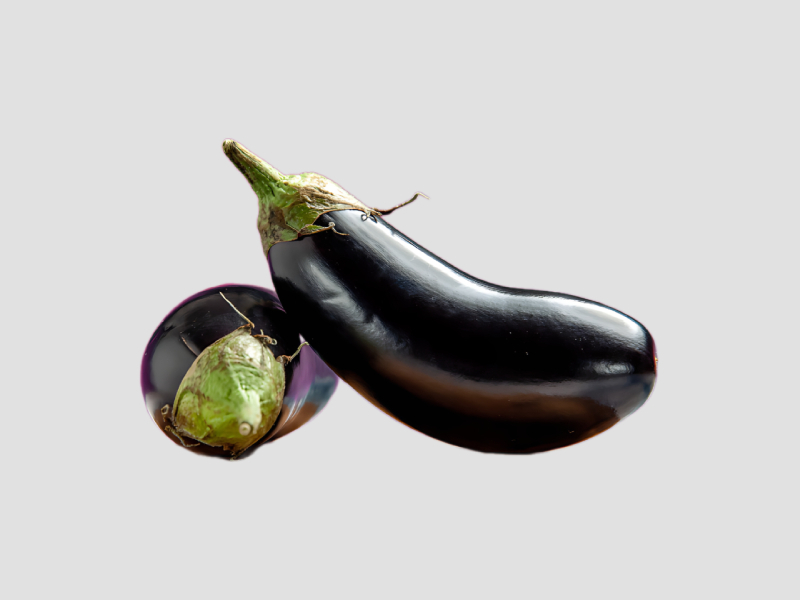 Brinjal L Variety Tender Eggplant for Culinary Preparations