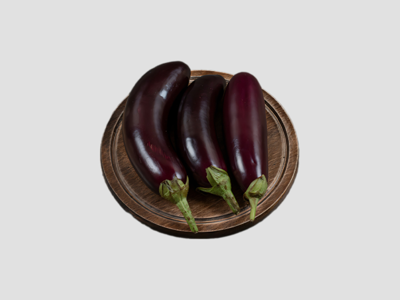 Brinjal V Variety Selected Eggplant for Market Supply