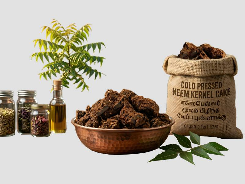 Cold Pressed Neem Cake 