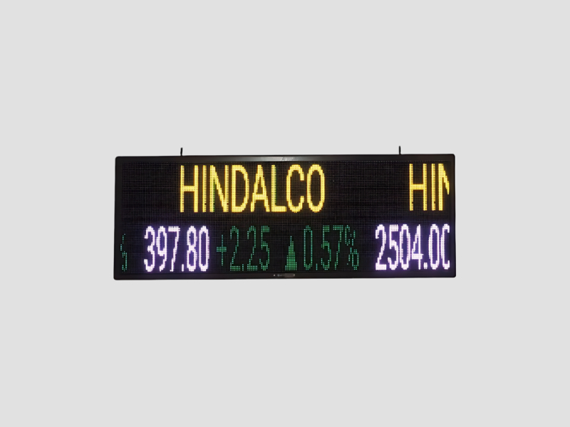 Live Share Price LED Display Board P6 for Stock Market