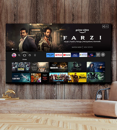 Nevon 102 Inch ALED 2K Smart TV with Large Frameless Screen