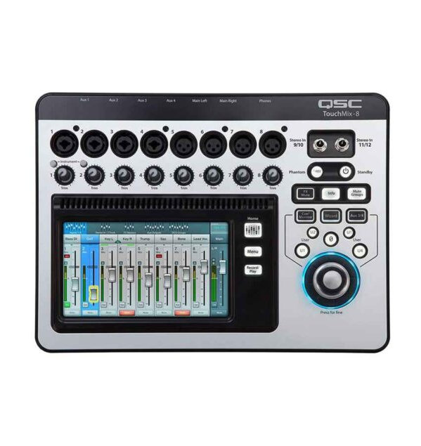 QSC TOUCH MIX 8 Digital PA Mixer