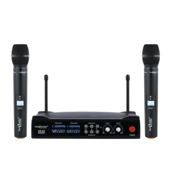 Studiomaster XR 80 HH Wireless PA Microphone System