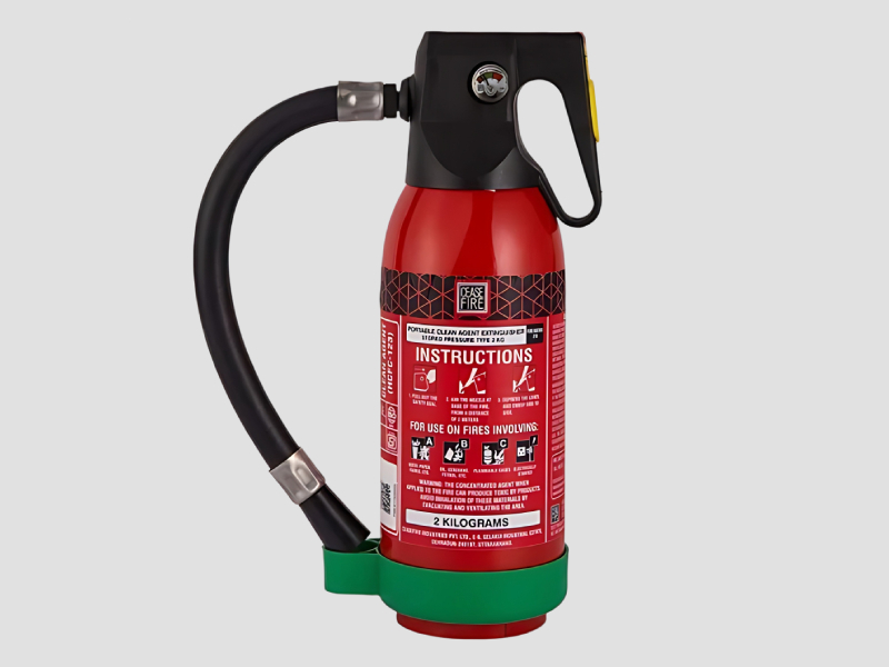  2 Kg Clean Agent Fire Extinguisher