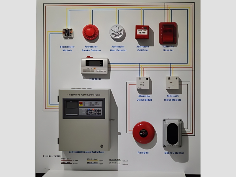  Addressable Fire Alarm System 