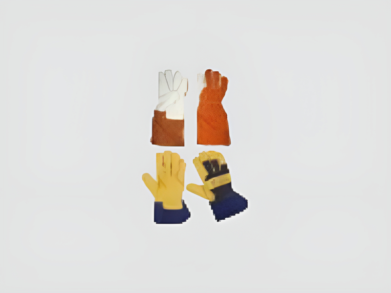 Chrome Leather Safety Gloves for Industrial Hand Protection Use