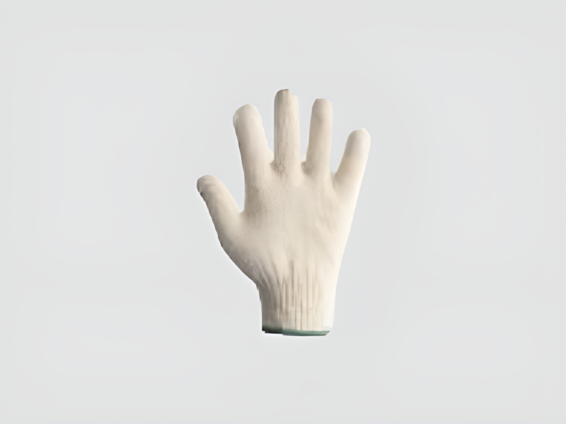 Cotton Knitted Safety Gloves for Industrial Hand Protection