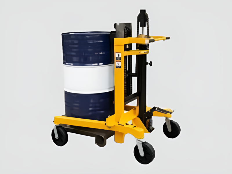 Drum Palletizer Stacker 500 Kg Capacity for Industrial Material Handling