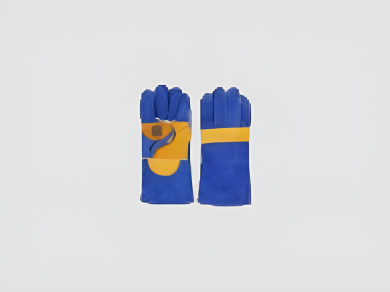 Leather Welding Safety Gloves for Heat Resistant Industrial Use
