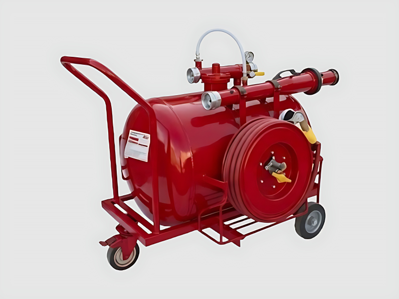 Mobile Foam Trolley 100 Litre Mild Steel Fire Fighting