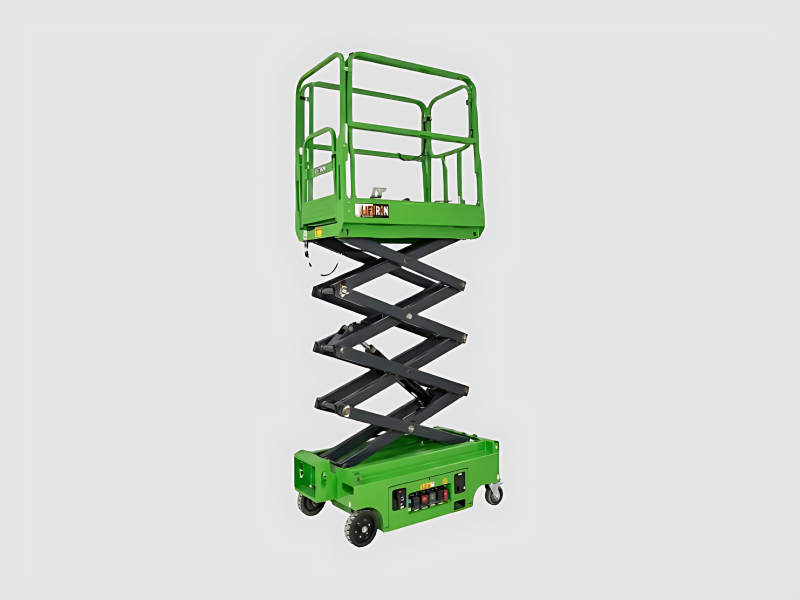 Push Around Scissor Lift Manual For Indoor Maintenance Use