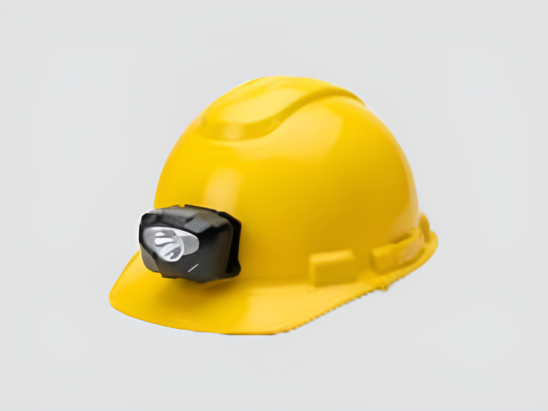 Safety Helmet with LED Light for Night Work Industrial Use