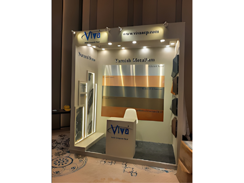 Compact Exhibition Booth Design And Display Service For Interior Panels Viva