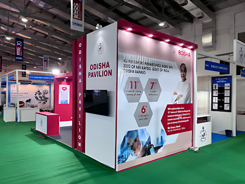 Custom Pavilion Exhibition Design Service For Government And Public Sector Odisha