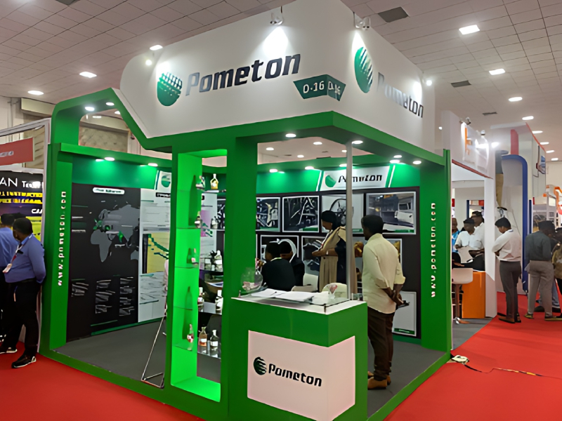 Eco-Friendly Modular Exhibition Booth With Coordinated Colors For Exhibitions