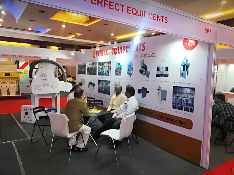 Exhibition Stall Setup And Equipment Display Service For Industrial Machinery Perfect Equipments