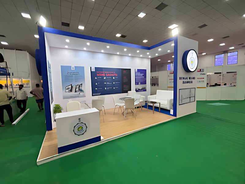 Modular Exhibition Space Planning And Setup Service For Industrial Technology Showcase MSH Group