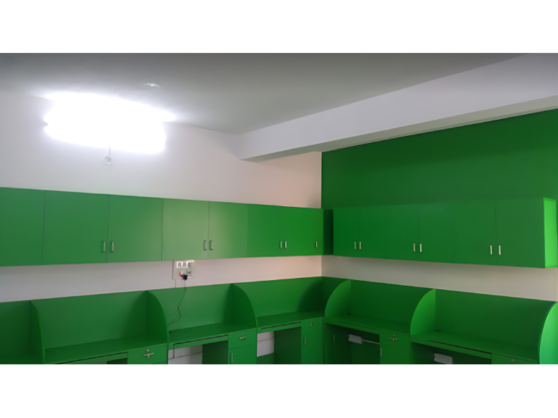 Modular Kitchen Storage Cabinet Unit L Shape Design For Residential Interiors Radiance