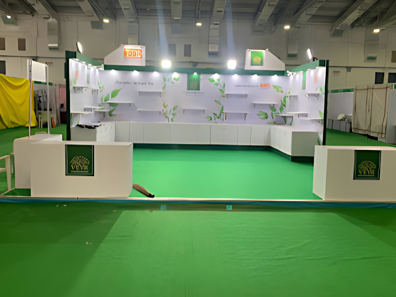 Trade Fair Stall Setup And Product Showcase Service For Organic Products Vridhi