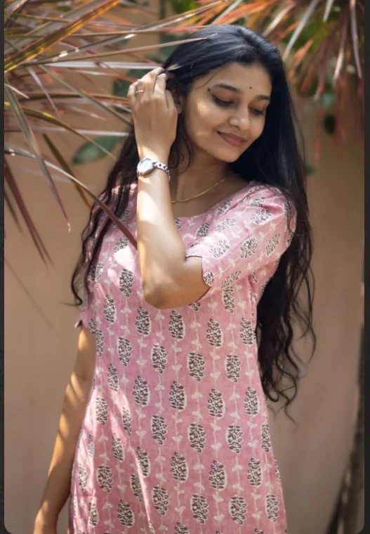 Pink Palette Cotton Kurti for Casual & Festive Wear