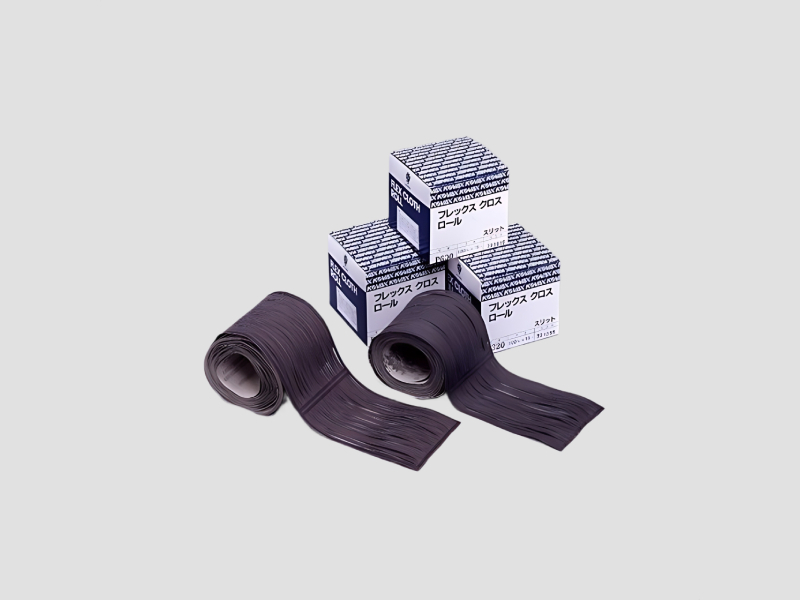 Other Abrasives Polishing Cloth Flex Cross Slit Roll For Contour Sanding Applications