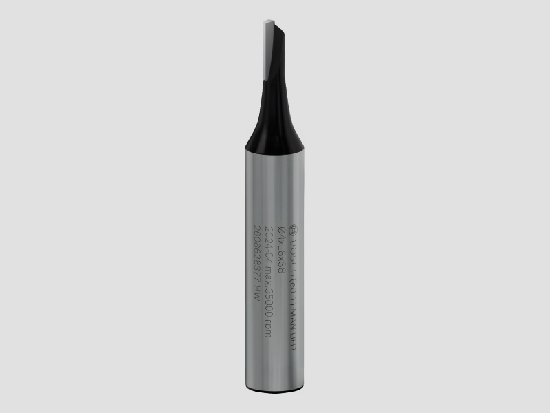 PRO Straight Router Bit One Flute For Smooth Edge Routing Applications