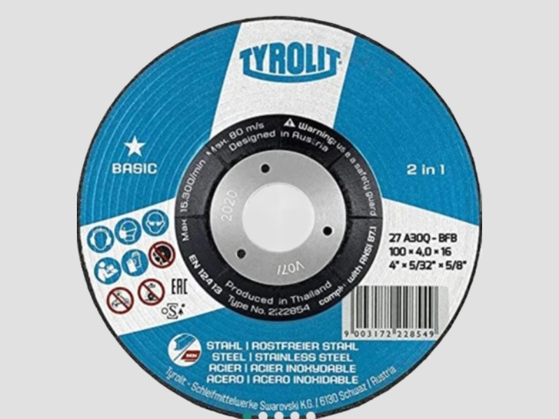 Tyrolit AG4 AG5 AG7 Grinding Wheel For Industrial Metal Grinding Applications
