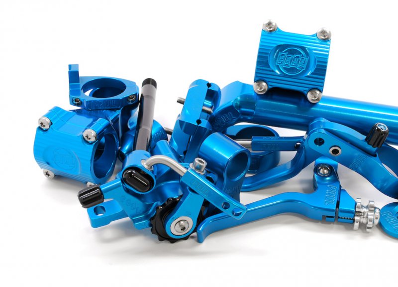 Blue Colour Aluminium Anodizing Services