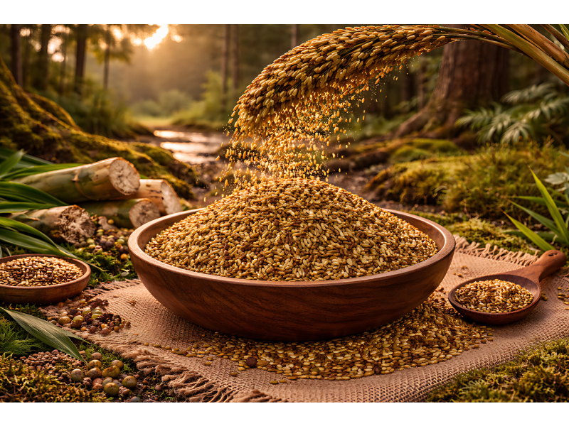 Bamboo Rice Forest Harvested Grain For Immunity Support ARM Orgaanics