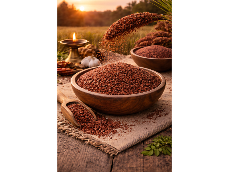Ragi Millet Natural Finger Millet For Calcium Rich Diet ARM Orgaanics