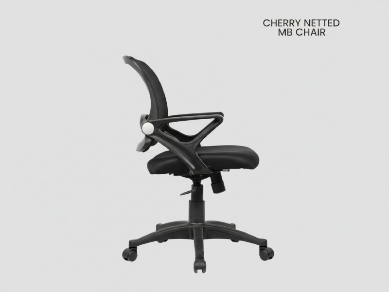Cherry Netted Mesh Chair for Design Studios