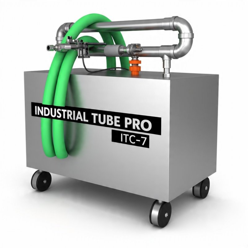 Electric Tube Cleaner Machine for Heat Exchanger Tubes