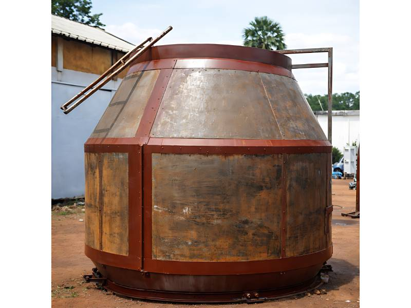 Furnace Shell 60 Ton Capacity For Industrial Furnace