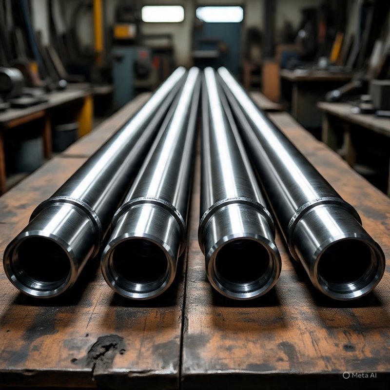 Hydraulic Cylinder Rod Hard Chrome Plated Steel