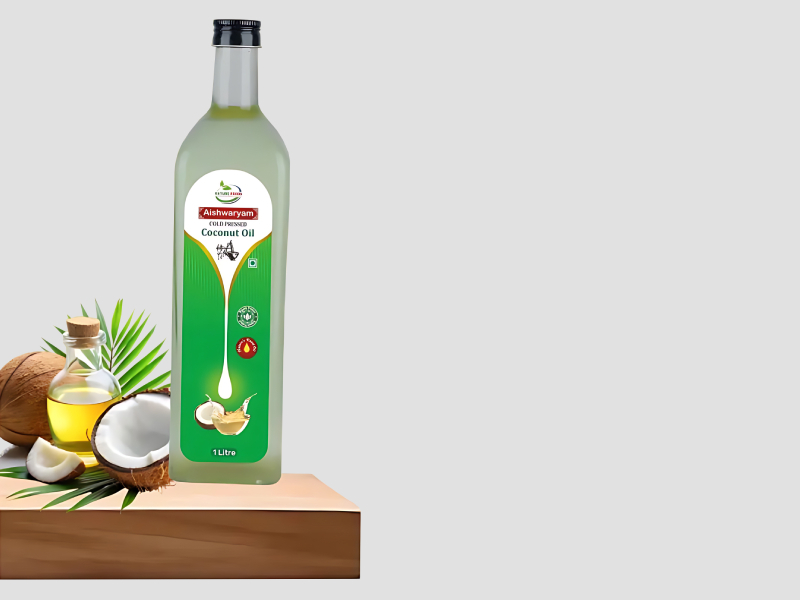Multi Purpose Coconut Oil 1 Litre for Household Needs