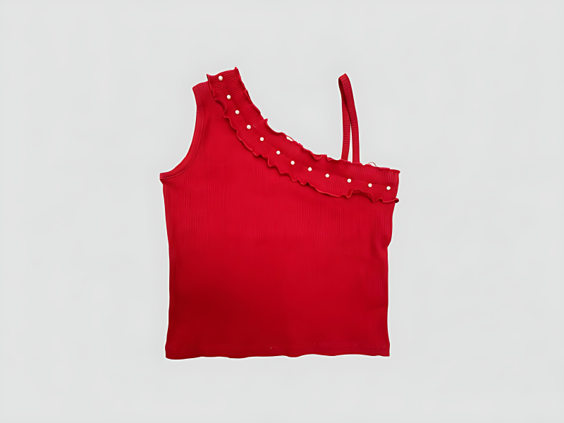 Ribbed Cotton Vest