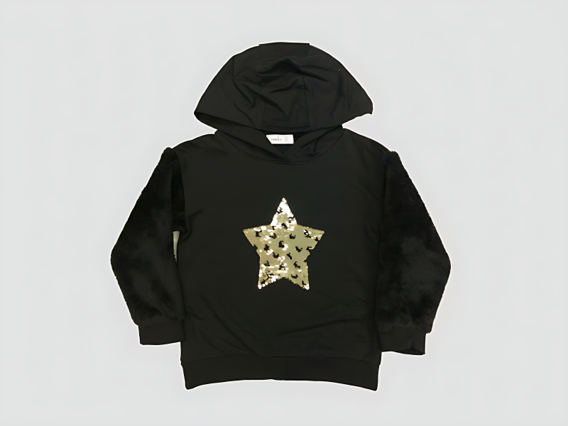Infant Fur Slevee Hoodie