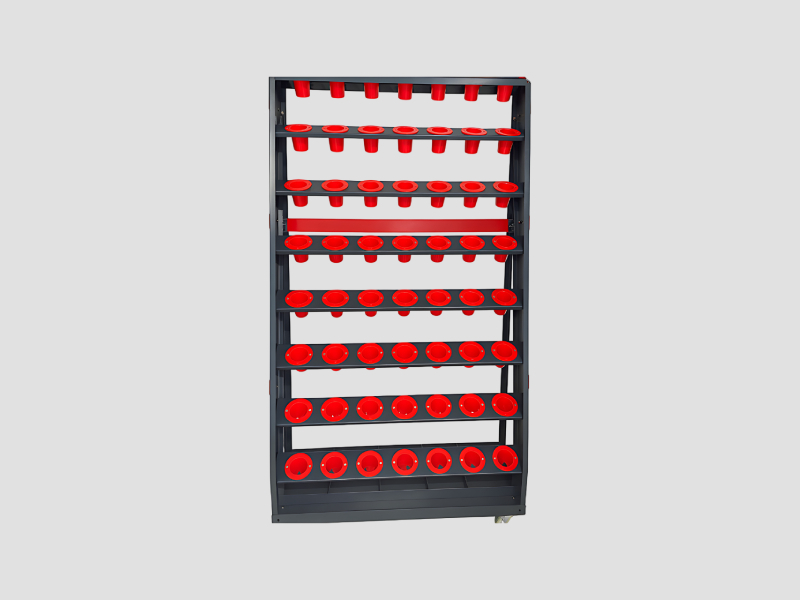 LT-4T CNC Tool Trolley - BT30/BT50/HSK63 Storage