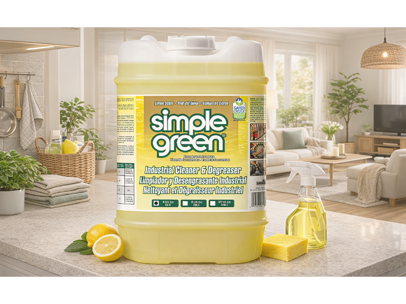 Simple Green Industrial Floor Cleaner Yellow A+ 2
