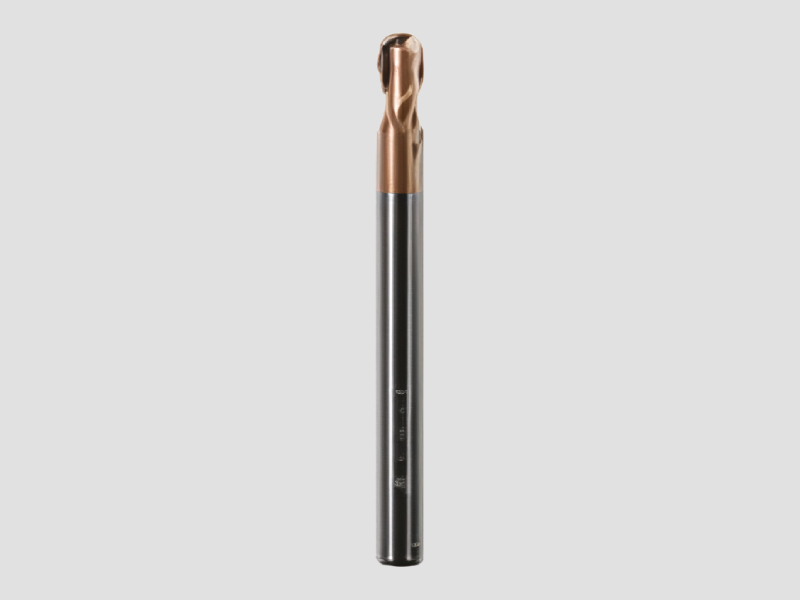 Premium 2-Flute Ballnose Carbide Endmill