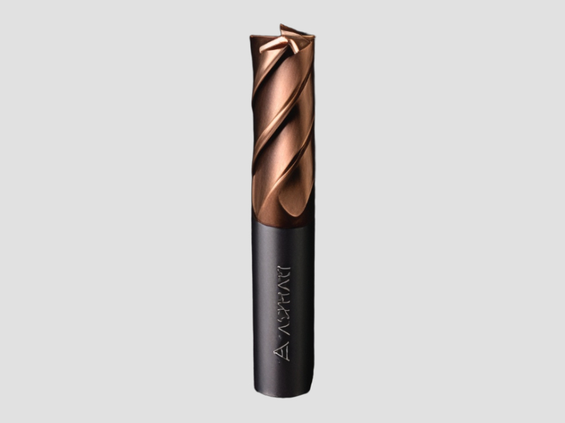 Premium 4-Flute Flat Carbide Endmill