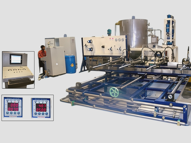 Semi Automatic Hydraulic Cylinder Test Rig 