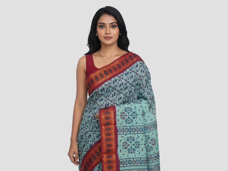 Cotton Saree Assorted Prints For Casual And Office Wear
