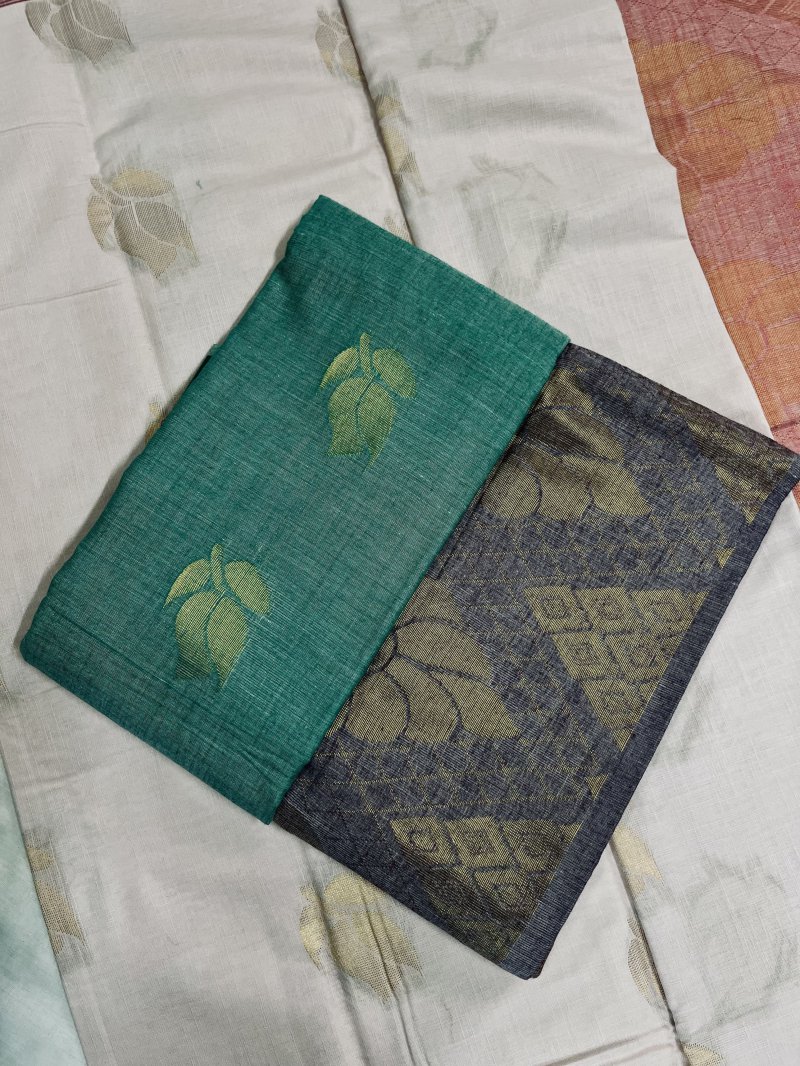 Graceful Khadi Cotton Weave Saree