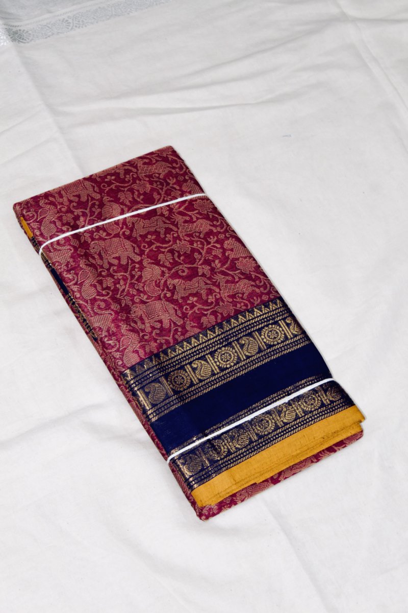 Traditional Chettinad Cotton Saree