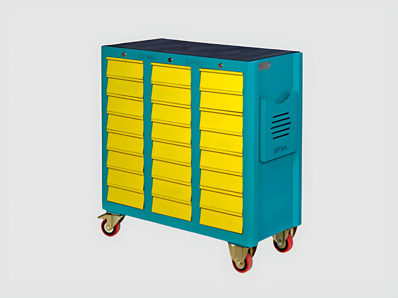 24 Drawer Trolley For High Capacity Storage