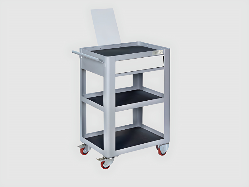 Service Trolley With Single Drawer For Tool Storage